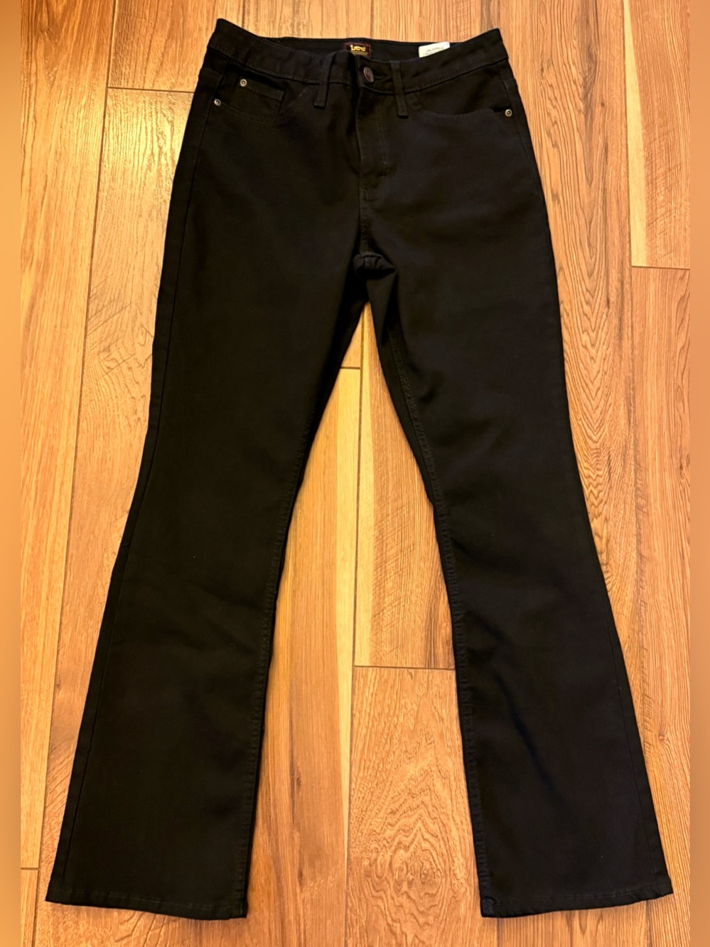 Lee Women's Black Flare Jeans